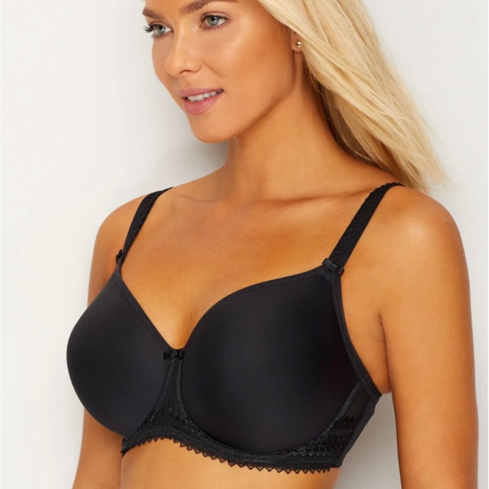 Fantasie New Without Tag Black Rebecca T-Shirt Bra in Size 30DDD